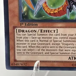 YuGiOh Dragunity Arma Leyvaten Ultra Rare 1st Edition SDDL-EN001 Near Mint Game. - Image 4