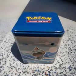 Pokemon Stacking Tin- Empty Trading Card Tin- Marill, Water Race Design - Image 3