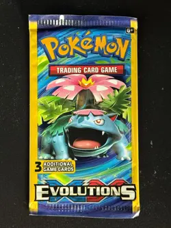 Pokemon Card - Evolutions - XY - 3 Card Mini Booster Pack New - Image 1
