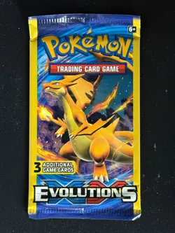 Pokemon Card - Evolutions - XY - 3 Card Mini Booster Pack New - Image 3