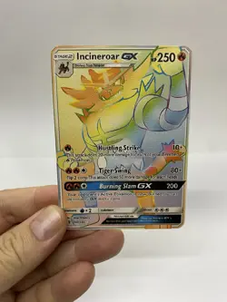 Incineroar GX Gold Metal Pokemon Card-Collectible Gift Display！Christmas GOOD~L - Image 4