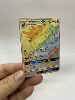 Incineroar GX Gold Metal Pokemon Card-Collectible Gift Display！Christmas GOOD~L - Image 5