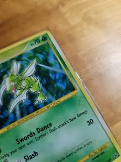 Scyther 130/127 Platinum Full Spiral Holo Secret Rare Pokemon TCG Card 2009 NM - Image 2