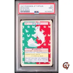PSA 9 Topsun Dewgong Blue Back #87 Pokemon Card Japanese - Image 1