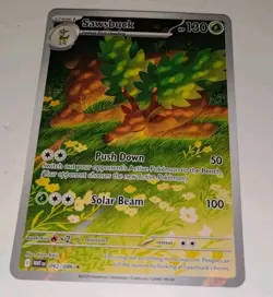 Sawsbuck White Flare Illustration Rare IR Pokemon Card 092/086 - Image 3