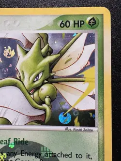 Scyther 29/112 EX FireRed & LeafGreen Pokemon Card Reverse Holo Foil Rare MP - Image 4