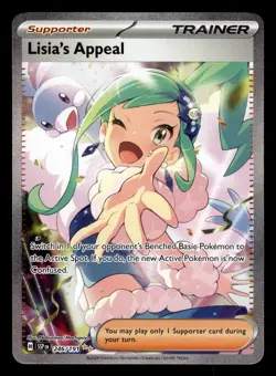 Lisia's Appeal 246/191 Special Illustration Rare Surging Sparks Pokemon Card - Image 1