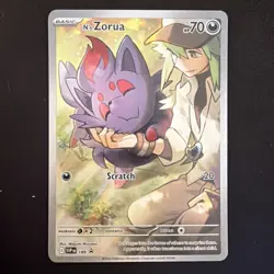 N's Zorua 189 Sv: Scarlet & Violet Promo Cards Holo - Image 1