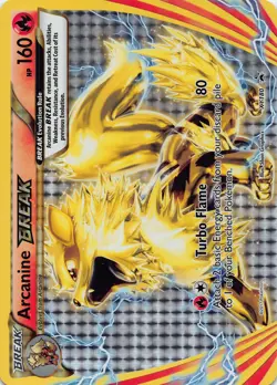 Arcanine BREAK Jumbo Cards #XY180 Promo - Image 1