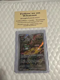 Brute Bonnet 207/182 Illustration Rare Holo Paradox Rift Pokemon Card NM - Image 3