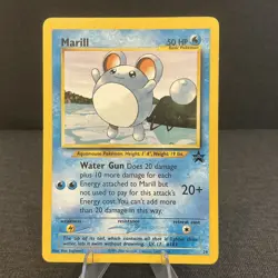 Marill WOTC Black Star Promo 29 Vintage Pokemon TCG Card - Image 1