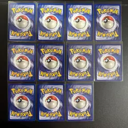 Pokemon Jungle Unlimited Non Holo Vintage Lot (11 Cards) LP - Image 2