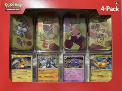 Pokemon 4 Pack Mini Tins + 4 Promo Cards - 151 SAMS CLUB EXCLUSIVE 4x Lot Of 4 - Image 5