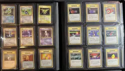 Pokemon (3) MASTER SETS Japanese Pokemon Card Base/ Fossil/ Jungle 100% Complete - Image 4