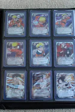Naruto CCG Trading Cards binder and bulk 1200+ cards - Image 3
