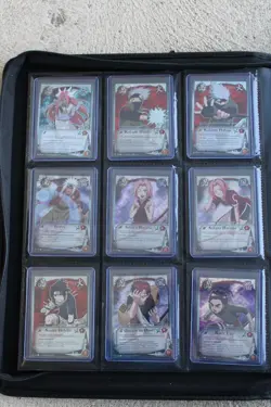 Naruto CCG Trading Cards binder and bulk 1200+ cards - Image 4
