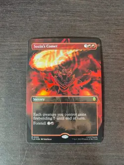 Sozin’s Comet Extended Art Foil Magic the Gathering Avatar - Image 1