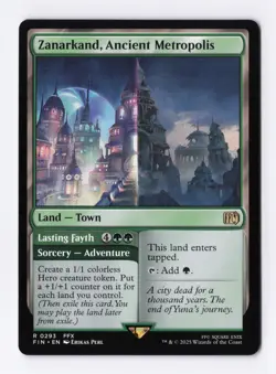 Zanarkand, Ancient Metropolis 0293 (R) MTG Final Fantasy (FIN) (EN) - Image 1