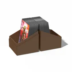 Ultimate Guard Boulder 100+ Return To Earth Brown Deck Case New Card Box mtg ccg - Image 5