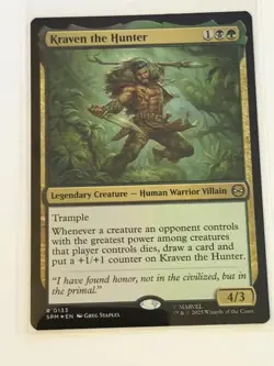 Kraven the Hunter Marvel's Spider-Man Foil 133 - Image 1