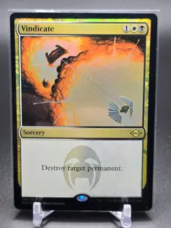MTG Vindicate 294/303 Modern Horizons 2 Rare Foil Sorcery - Image 1