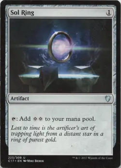 Sol Ring U Commander 2017 223 - LP MTG - Image 1