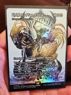 Knights of San d'Oria - Ranger-Captain of Eos - Showcase FOIL - FF MTG - Image 1