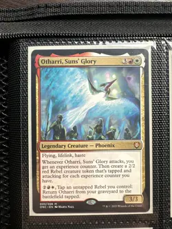 MTG Otharri, Suns' Glory Phyrexia: All Will Be One Commander 003/028 Regular... - Image 1