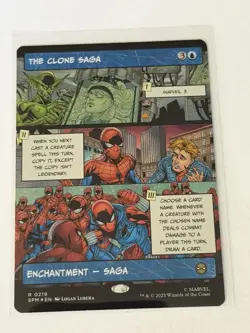 The Clone Saga Borderless Marvel's Spider-Man Foil 219 - Image 1