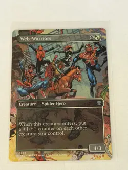 Web-Warriors Borderless Marvel's Spider-Man Foil 203 - Image 1