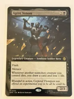 Agent Venom Extended Art Marvel's Spider-Man 255 - Image 1