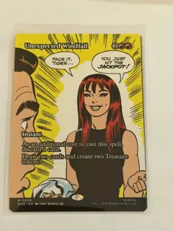 Unexpected Windfall Borderless Marvel Universe 29 - Image 1