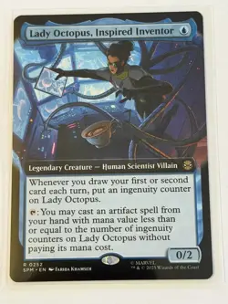 Lady Octopus, Inspired Inventor Extended Art Marvel's Spider-Man 252 - Image 1