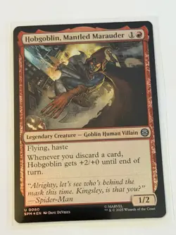 Hobgoblin, Mantled Marauder Marvel's Spider-Man Foil 80 - Image 1