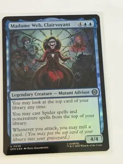 Madame Web, Clairvoyant Marvel's Spider-Man Foil 36 - Image 1