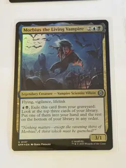 Morbius the Living Vampire Marvel's Spider-Man Foil 137 - Image 1