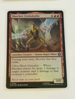 Shocker, Unshakable Marvel's Spider-Man Foil 89 - Image 1