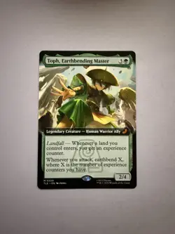 MTG ATLA - Eternal Legal - Toph, Earthbending Master (Extended Art) 0209 Reg - Image 1