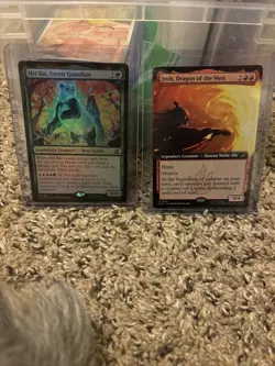 Avatar MTG Hei Bai, Forest Guardian Foil (M139) + Iroh, Dragon Of The West NM - Image 1