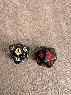 2x Avatar Magic The Gathering D20 Dice Spindown - Image 1