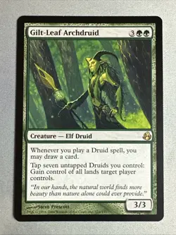 MTG / Gilt-Leaf Archdruid / MOR / #124 / Regular / Rare / NM - Image 1