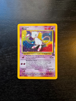 HOLO Card Mew Black Star Promo #9 Pokemon- Rare 2000 - Image 3