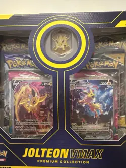 Pokemon TCG Evolving Skies Jolteon VMAX Premium Collection New - Image 2