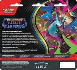 Pokemon Fatale Flammen Blister Bundle 3er-Pack Snibunna Deutsch Neu, OVP, Sealed - Image 2