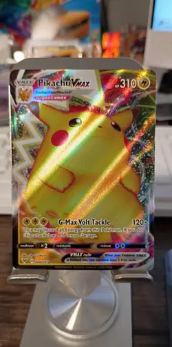 Pokemon TCG Vivid Voltage Pikachu VMAX 44/185 Ultra Rare NM/Mint Condition - Image 1