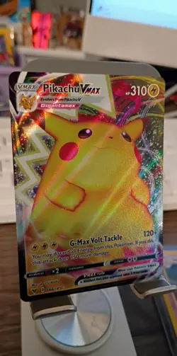 Pokemon TCG Vivid Voltage Pikachu VMAX 44/185 Ultra Rare NM/Mint Condition - Image 3