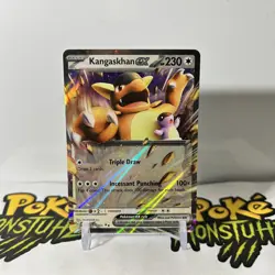 Kangaskhan ex 115/165 - Scarlet & Violet 151 Ultra Rare Holo Pokemon TCG - NM - Image 1