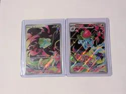 Bulbasaur 133/132 and Ivysaur 134/132 Mega Evolution Pokemon TCG - Image 1