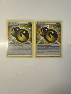 LOT OF 2 Pokemon 2015 Double Dragon Energy - Special Energy Roaring Skies 97/108 - Image 1