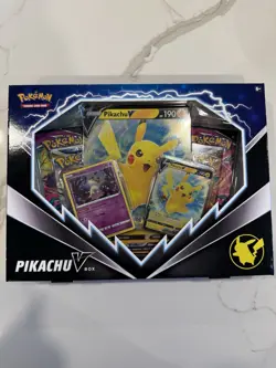 Pokemon Pikachu V Box Fusion Strike Brilliant Stars 820650851179 - Image 1